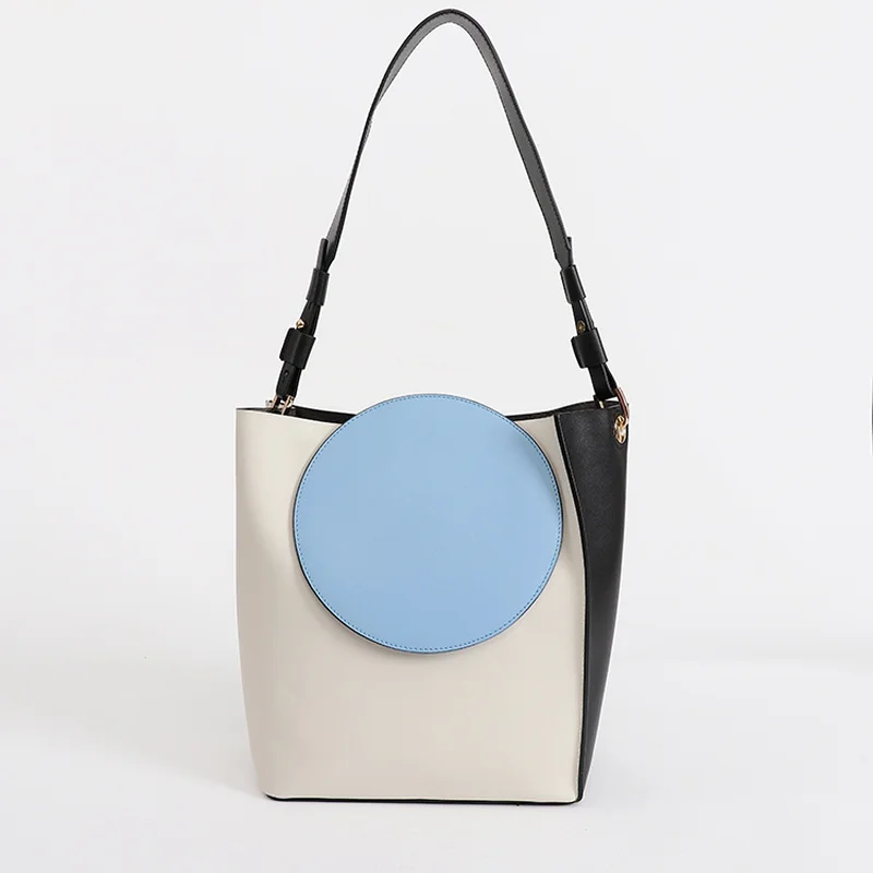 

The Original Design of Bucket Bag The New Genuine Leather Lady's Bag In 2019