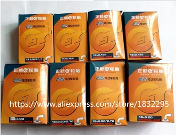 

1pcs CST Electric bicycle inner tube 16*3.0/2.5Bicycle inner tube Scimitar Straight mouth 14/16/18/20/22/24*2.125 3.0 2.5