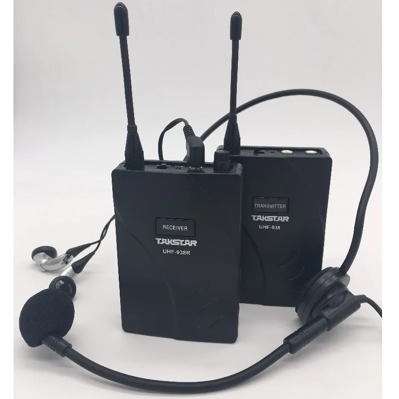 Беспроводная акустическая система передачи данных Takstar UHF 938 для синхронного