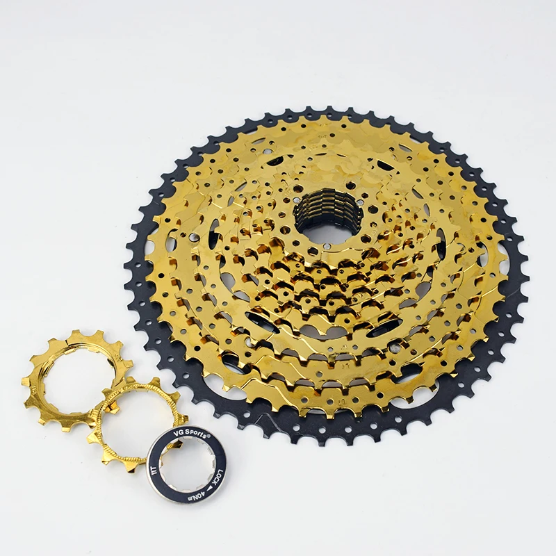 VG الرياضة دراجة هوائية جبلية MTB 11 سرعة كاسيت 11 Velocidade 11 S 52 T دراجة أجزاء كاسيت Freewheel ضرس الترس خفيفة 698g VG الرياضة دراجة هوائية جبلية MTB 11 سرعة كاسيت 11 Velocidade 11 S 52 T دراجة أجزاء كاسيت Freewheel ضرس الترس خفيفة 698g