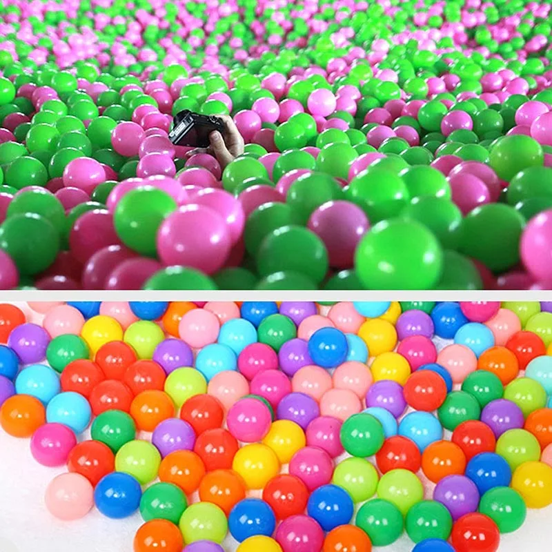 Bolas de Brinquedo plástico bebé criança swim pit Material : Plástico