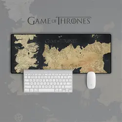 Новая игра престолов Westeros карта косплей реквизит коврик для мыши геймер 90x40 см Notbook резиновый коврик для мыши большой игровой коврик для