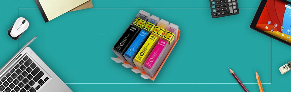 Xiangyu for HP 655 for hp655 655xl Compatible Ink Cartridge Replacement for HP 3525 5525 4615 4625 4525 6520 6525 6625 6100 6700 (15)