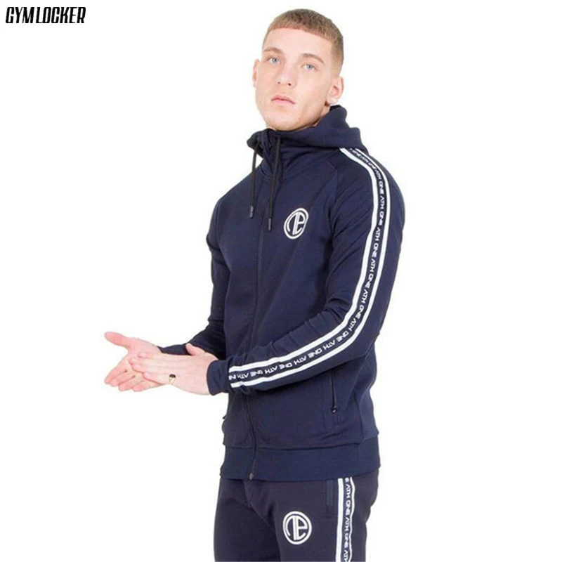 

GYMLOCKER Fashion Autumn Winter Male Cotton Sweatshirt Hoodie Men Tracksuit Soft comfortable Men Hoodies Sweatshirts clothes