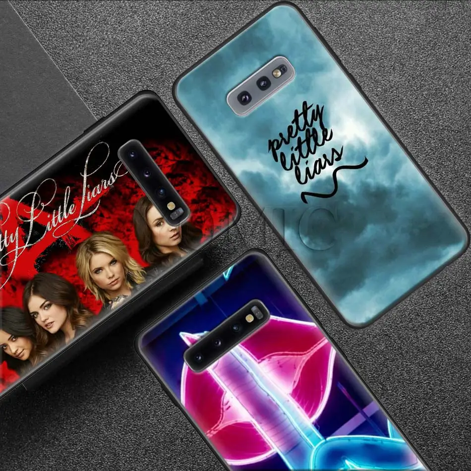 

Pretty Little Liars Silicone Case for Samsung Galaxy S10e S9 S8 S10 Plus S7 Note 9 8 A50 A70 Black Soft Case Coque S10+ S9+ S8+