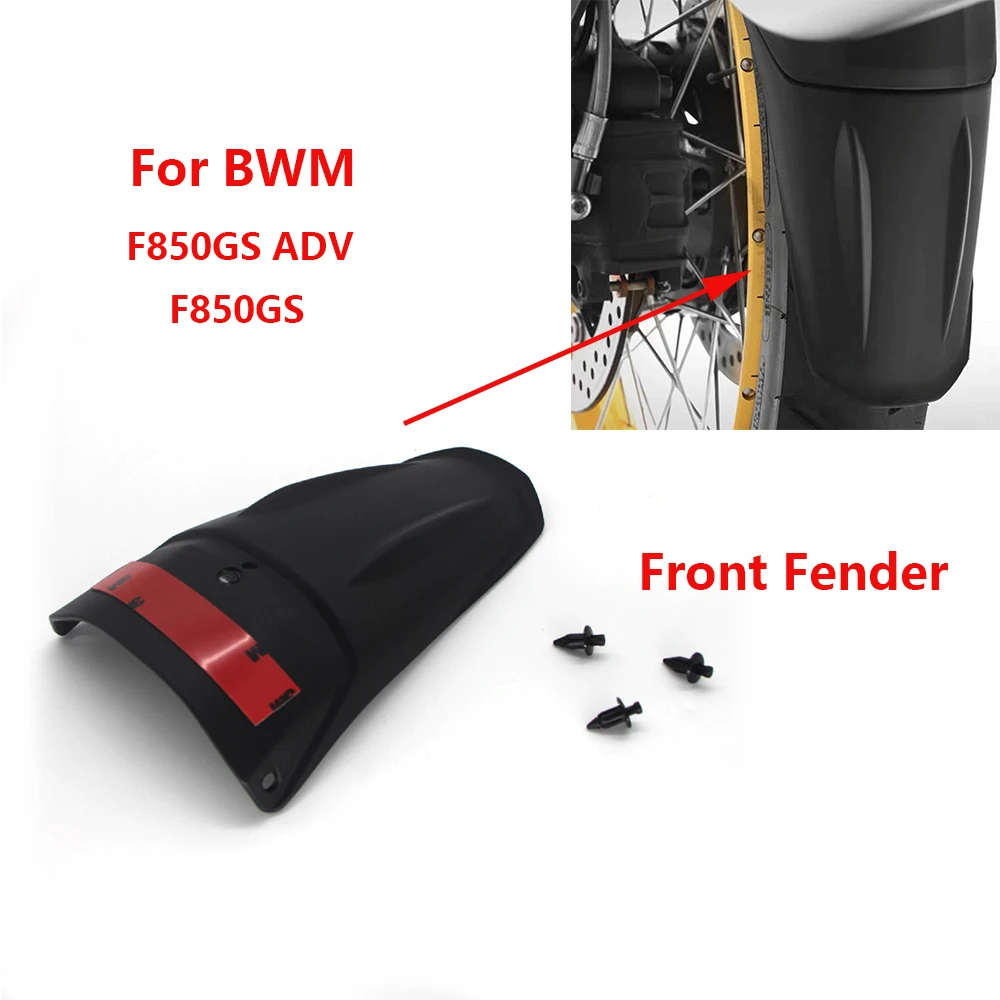 

For BMW F850GS F850 GS F 850GS ADV Adventure 2018-2019 Mudflap ABS Motorcycle Front Fender Mudguard Fender Extender Extension