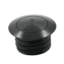 Gás Rubor Pop-Up Cap Tampa Do Tanque de combustível Para Harley Touring Sportster XL 883 1200 48 72 Rua Bob tampa de Óleo de Alumínio CNC