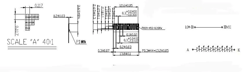 Ips 4,3 дюйма 16,7 М TFT lcd емкостный сенсорный экран с адаптерной платой HX8369A Привод IC 480*800 RGB888/24Bit MCU 8080 интерфейс