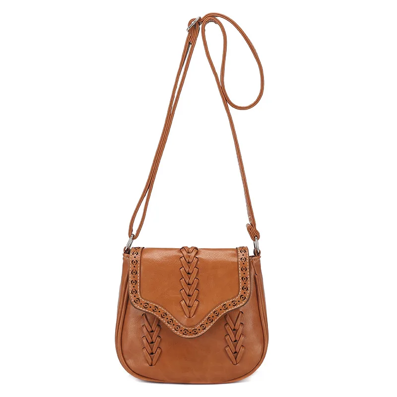 Дропшиппинг 2018 женские Полые Сумки Ретро Тканые Малый плеча Crossbody сумки для Для