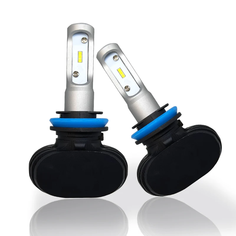 

HAOSJ LED H11 H7 H4 Car Headlight 9005 9006 CSP Chips led 8000lm 80w lamp auto white light Bulbs 6000k 12V led headlight