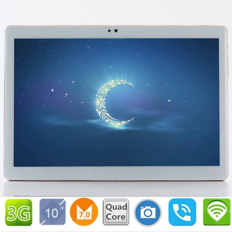 

2.5D Screen Google 10.1 inch Original 3G Phone Call Android 7.0 Quad Core IPS pc Tablet WiFi 2GB+32GB 7 8 9 10 android tablet pc