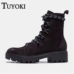 Tuyoki/Женская прогулочная обувь из натуральной кожи; спортивные женские кроссовки; стильная Классическая обувь в винтажном стиле; женская