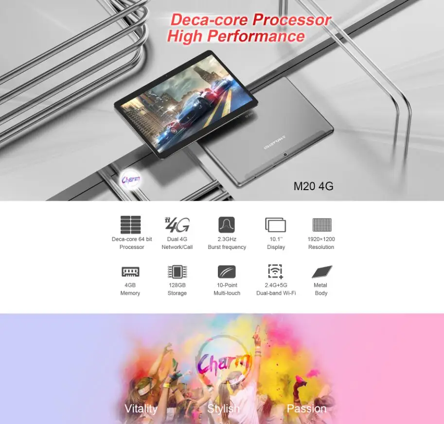 Teclast M20 планшет с 10 1 дюймовым дисплеем четырёхъядерным процессором MT6797 X27 ОЗУ 4 Гб