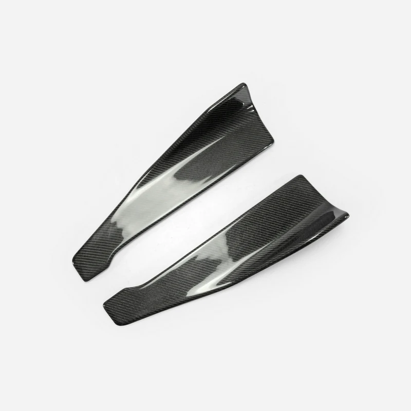 

Car Accessories For Kia Stinger Carbon Fiber Type M Rear Garnish Glossy Fibre Bumper Extension Spat Auto Racing Body Kit Trim