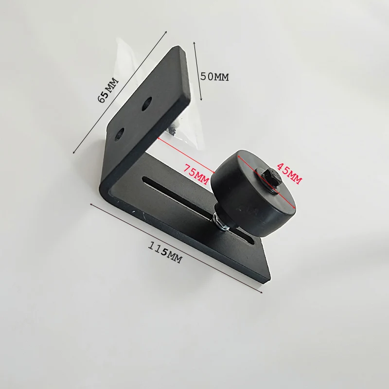 Настенное крепление напольная направляющая оборудование для дверей сарая ролик с порошковым покрытием набор винтов для напольного