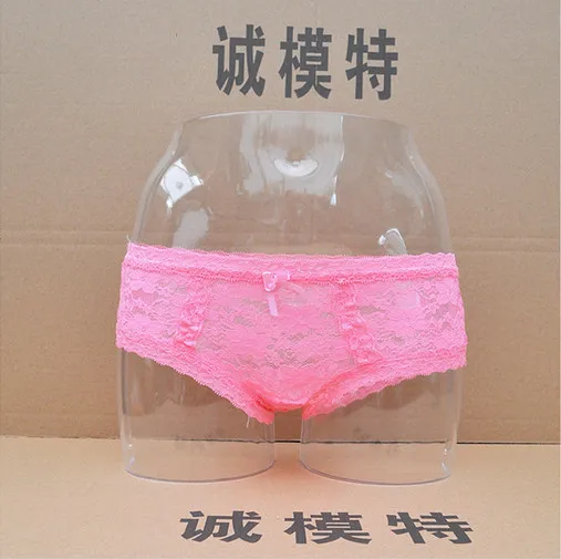 

Transparent female Hips Mannequin,female Panty mold, underwear underpants female lower half body props former mold