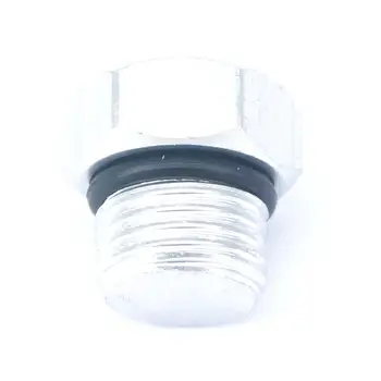 

1/4" BSP Male Solid Aluminum Hex Head Plug End Cap For Pneumatic Manifold
