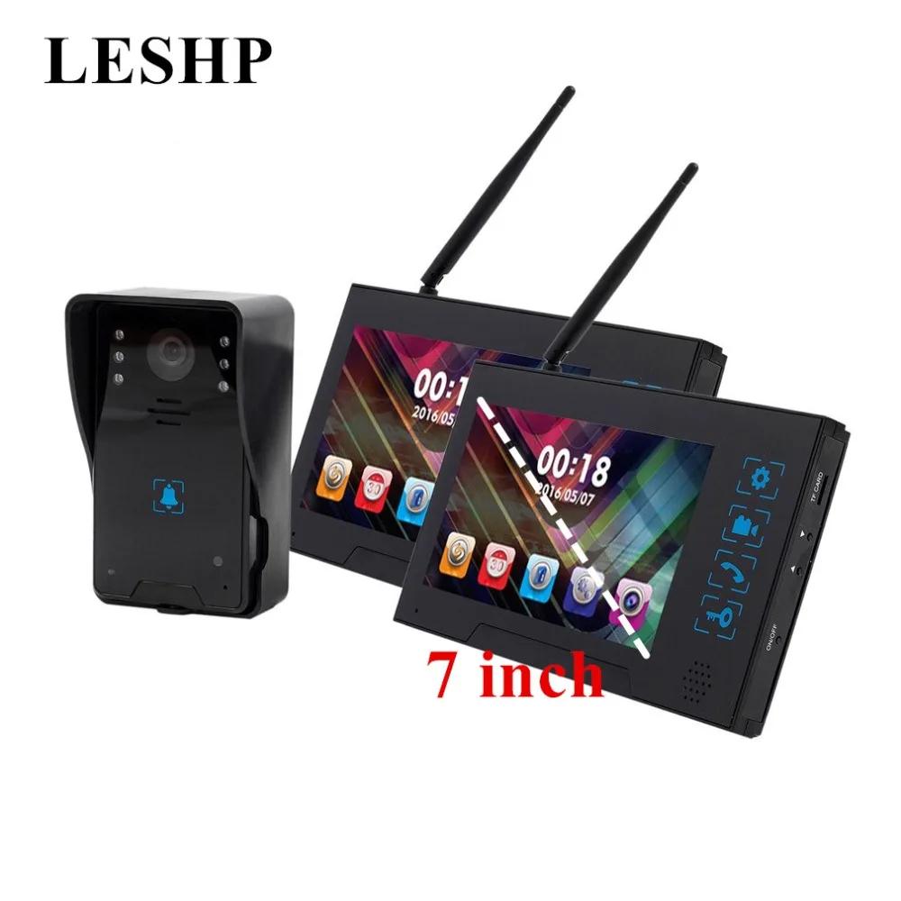 

5V 7-Inch TFT Screen Wireless Visual Doorbell Infrared Night Vision Doorbell Video Intercom Door Phone Home Security