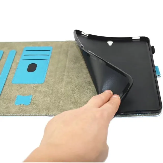 Роскошный Магнитный кожаный чехол-подставка для samsung Galaxy Tab S3 T820 T825 9,7 для детей 9," планшетный ПК