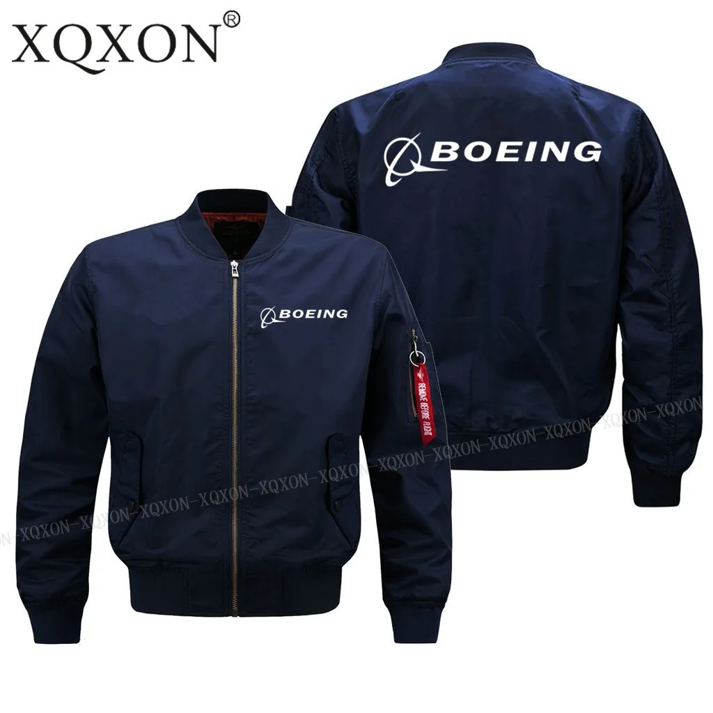 

XQXON- Men Pilot Jacket Spring Fall Winter Clothes Boeing Design Man Coats Jackets Mens Jackets and Coats Jacket Men J702