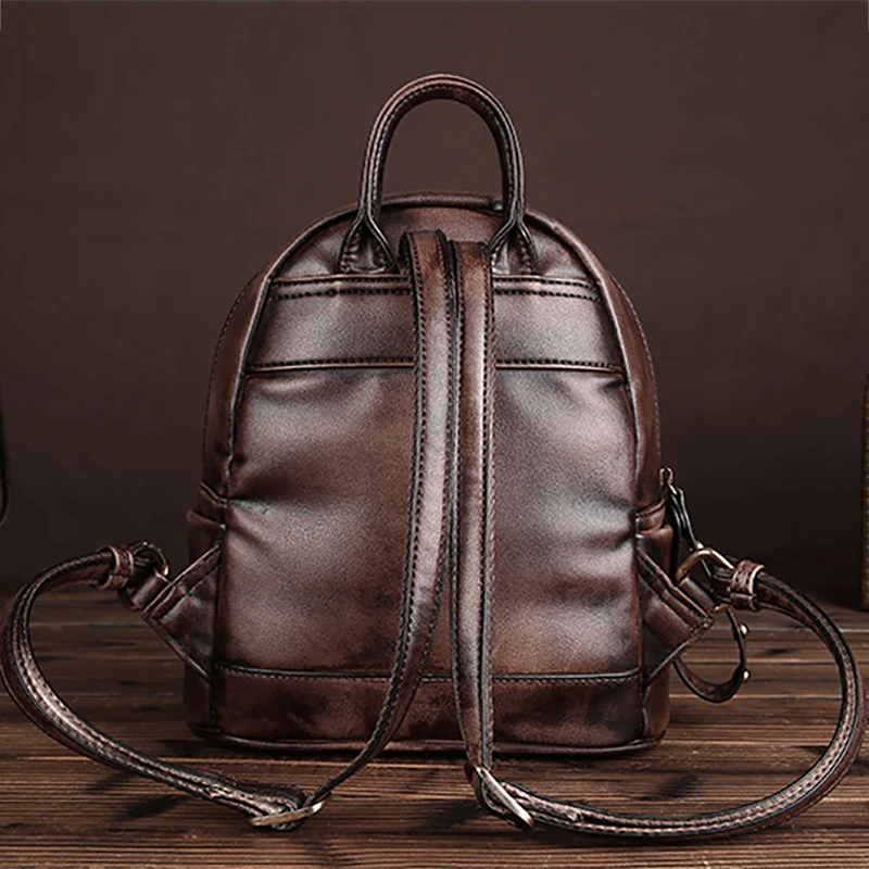 Рюкзак женский винтажный из ПВХ|lady rucksack|rucksack brandbrand rucksack |