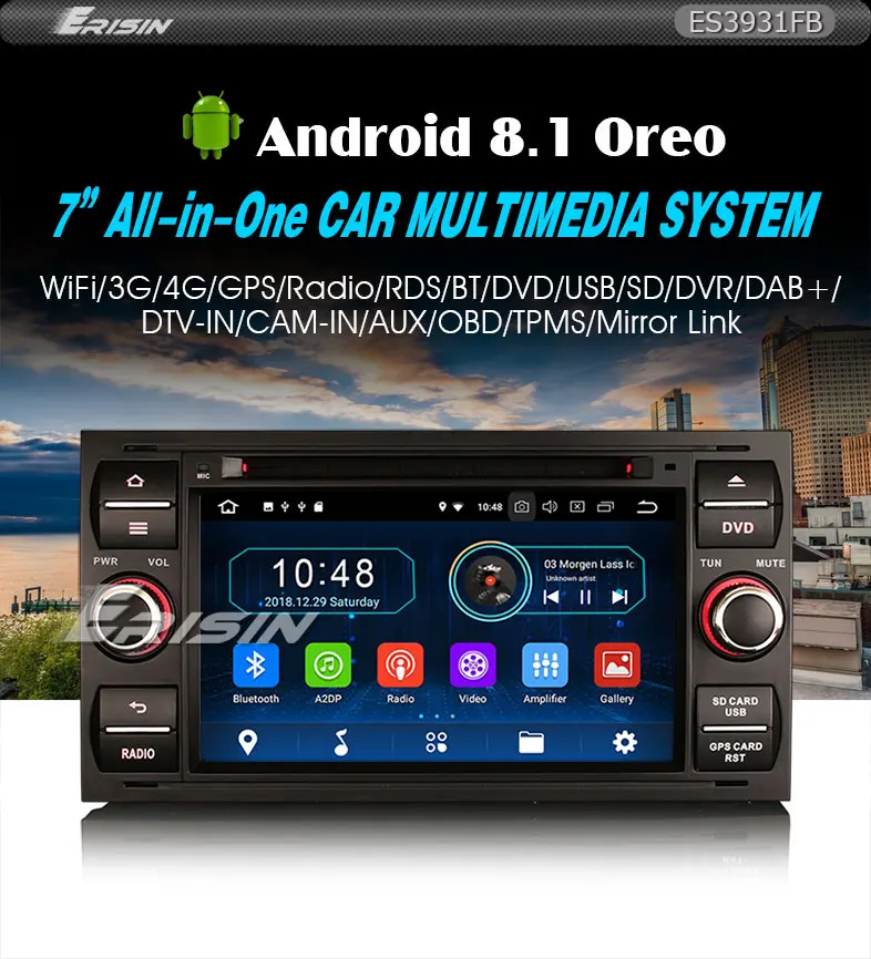Clearance 7" Android 8.1 OS Car DVD Multimedia GPS Radio for Ford C-Max 2005-2007 & Transit 2005-2011 & Mondeo 2003-2007 Fusion 2006-2011 1 Clearance 7" Android 8.1 OS Car DVD Multimedia GPS Radio for Ford C-Max 2005-2007 & Transit 2005-2011 & Mondeo 2003-2007 Fusion 2006-2011 1