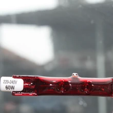 20 шт r7s J78 инфракрасная галогенная r7s 78 мм 220 в 60 Вт r7s двухсторонняя красная трубка без стента Артикул r7s 220 В красная йодная Вольфрамовая трубка