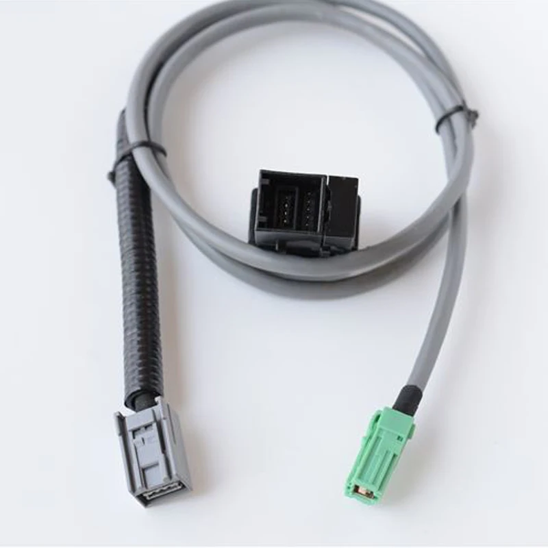 Biurlink USB AUX Интерфейс переключатель адаптер Жгут кабель комплект для Toyota Corolla Camry Reiz RAV4 Prius Verso Highlander - Название цвета: Switch and USB Cable