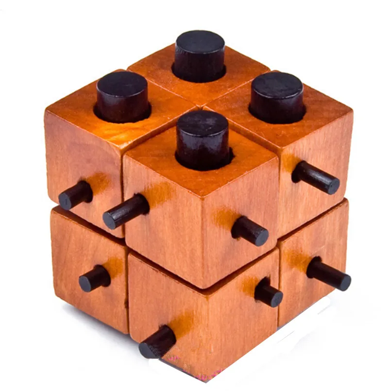 Buy Classic IQ Mind Wooden Magic Box Lock Puzzle Game