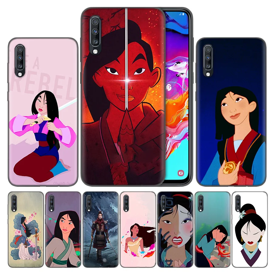

TPU Shell Coque Caca Covers Case For Samsung Galaxy A7 A8 A9 A6 J4 J6 Plus 2018 Note 8 9 10 S7 Edge Mulan Hero