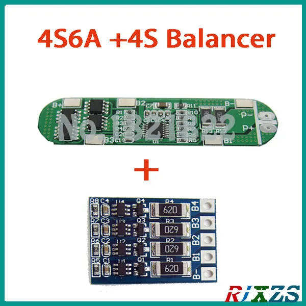 Защитная плата для аккумулятора 18650 BMS PCM pcm литий ионных батарей lipo (балансир bms + с