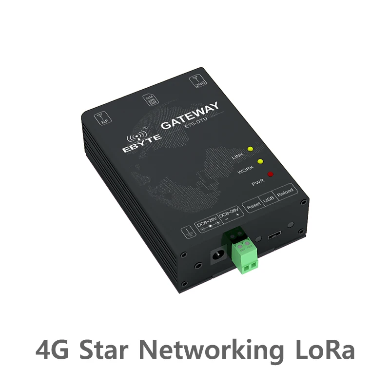

E70-DTU(433NW30-4G ) 433MHz Wireless 4G Modem Star Networking USB Interface 30dBm Long Distance PA LNA Coordinator Terminal