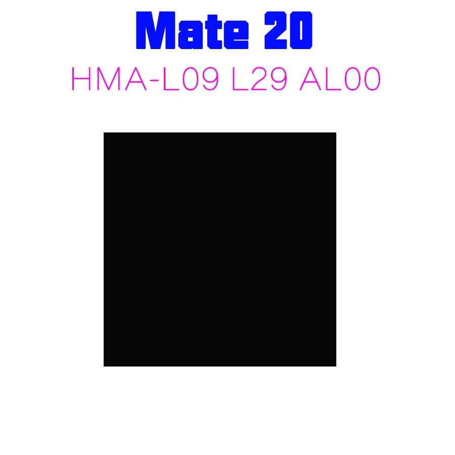 Чехол для huawei mate 20 Lite, Задняя стеклянная панель, чехол для задней двери, чехол для huawei mate 20 Pro, Сменный Чехол для батареи mate 20 - Цвет: Mate 20 Black