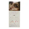 Gold and Silver Irregular Spot Glitter Freckles Makeup Temporary Tattoo Heart Star Sticker for Body Makeup inpsired Stage Decor ► Photo 2/6