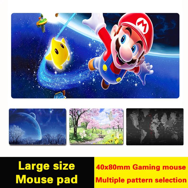 

2019 Large Size mouse pad Anti-slip Natural Rubber PC Computer Gaming mousepad Desk Mat for LOL surprise cs go overwatch DOTA2