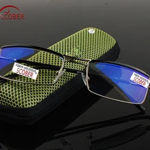 Новые магнитные очки для чтения очки с покрытием из сплава объектив бизнес двойной мост очки+ от 1 до 4 прогрессивных или