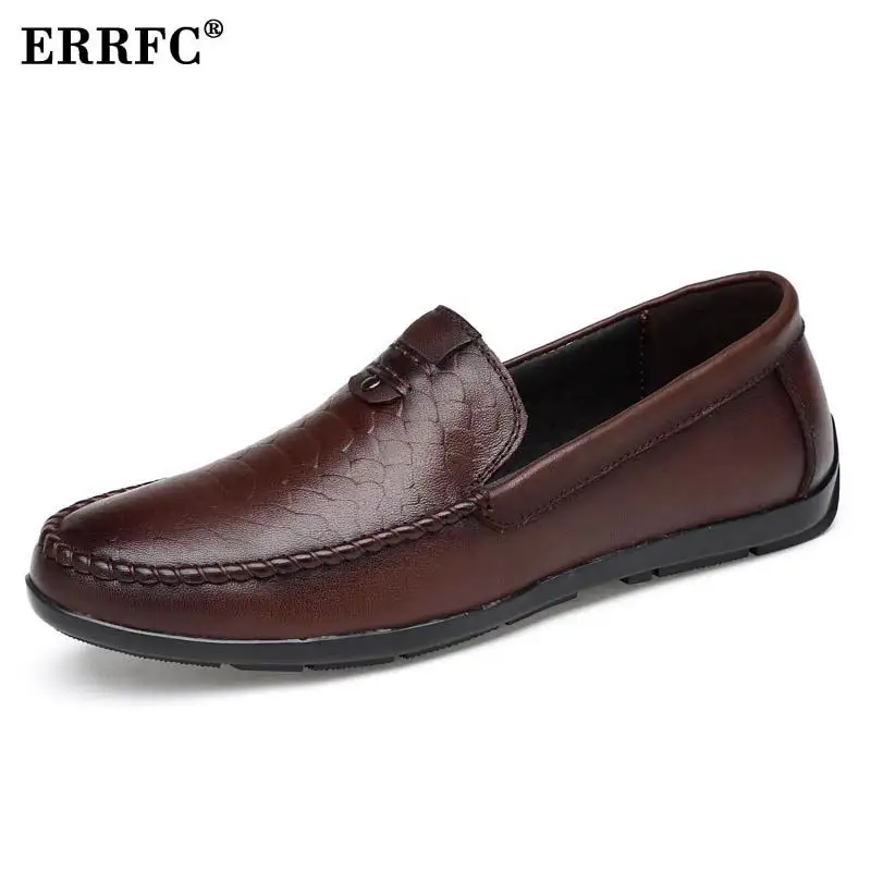 Do Errfc Arrival Preto Sapatos Dedo Homens Mais Shoes 47 Marrom New Flats Tamanho 37 Slip Designer Lazer Para Preguiçoso Condução Pé marrom Homem Preto On Redondo O De wr7w1q5