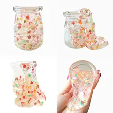 Hand Gum Playdough Fruit Crystal Slime Floam Lizun Clay Modeling Clay Sand Fidget Plasticine Rubber Mud