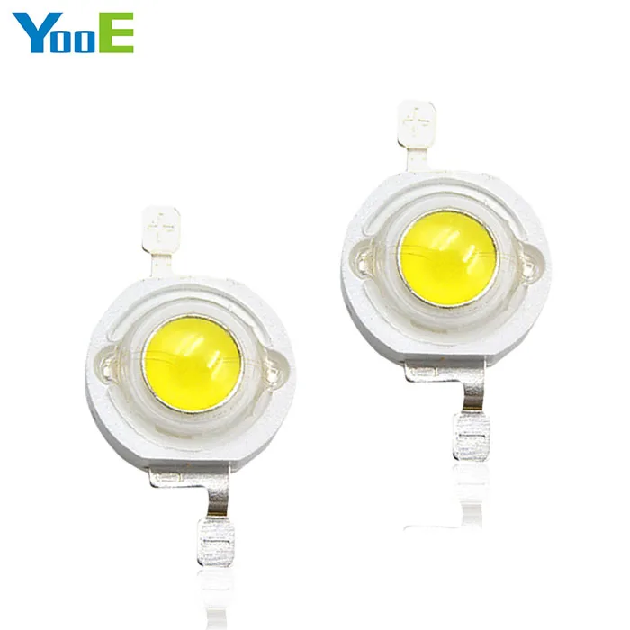 

YooE 50Pcs/lots DIY High Power LED Spotlight Bulb Downlight 3W High Power 45 mil light chip Diodes SMD LED lamps