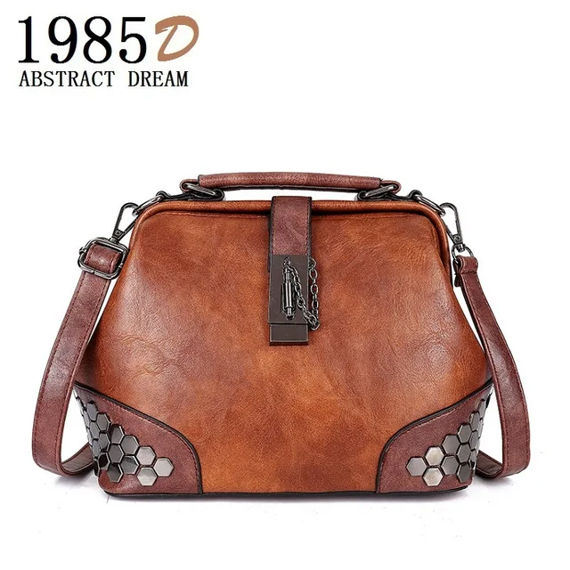 Women S Handbag Fashion Quality Classic Designer Rivet Women S Handbag Fashion Quality Classic Designer Rivet 2019 Messenger Bags Las Dumpling