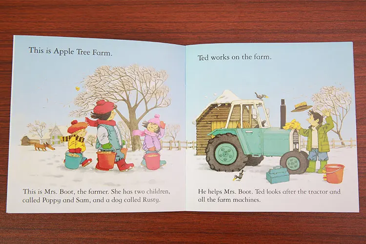 Educativos para Crianças Livros Conjunto Usborne História Imagem Farmyard Contos Bebê Famoso Inglês Livro Brinquedos 15x15 cm 20 - 12 Online shopping