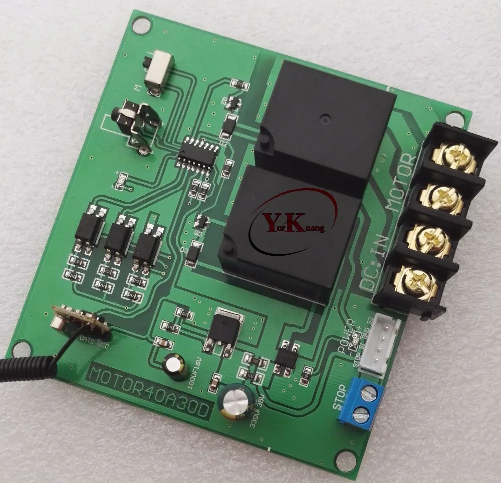 Motor Control Switch DC 12V 24V 40A High Load Forwards Reverse Stop Up Down Stop Limit Switch