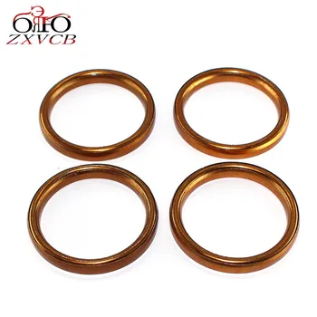 

4pcs For HONDA RVF 750 RVF750R/RC45 VF 750 VF750 CV45 Magna VF750F VF750S V45 motorcycle cylindre exhaust gasket ring parts