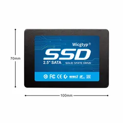 Disque dur SSD SATA 3 de 2.5 pouces, avec capacité de 512 go, pour ordinateur portable, coque en métal ferreux, 2.5 pouces 