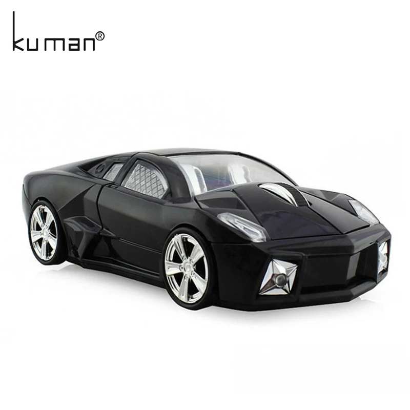 Kuman Wireless Mouse 2.4G Computer Foldable Travel Notebook Mute Mini Mice USB Nano Receiver for Laptop Desktop YLM-B007 | Компьютеры и