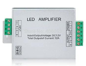 

12V 12A 144W LED RGB Amplifier Controller for 3528/5050 SMD RGB LED Strip