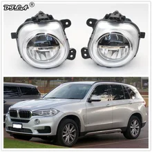 Автомобиль светодиодный свет для BMW X5 F15 M F85 2012 2013 2014 2015 2016 автомобиль-Стайлинг спереди светодиодный DRL противотуманные лампы в сборе