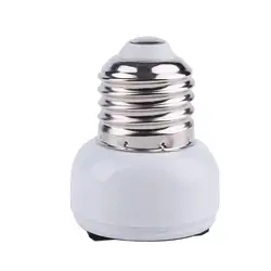 E27 цоколь лампы цоколь светильник белого света держатель конвертер винт лампы бытовой питания 2017 US/EU разъем