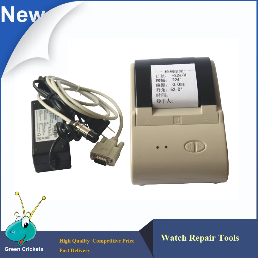 Timegrapher Printer for Weishi Timegrapher MGT 2000 MTG 3000 MTG 5000 Seris Watch Timing and Testing