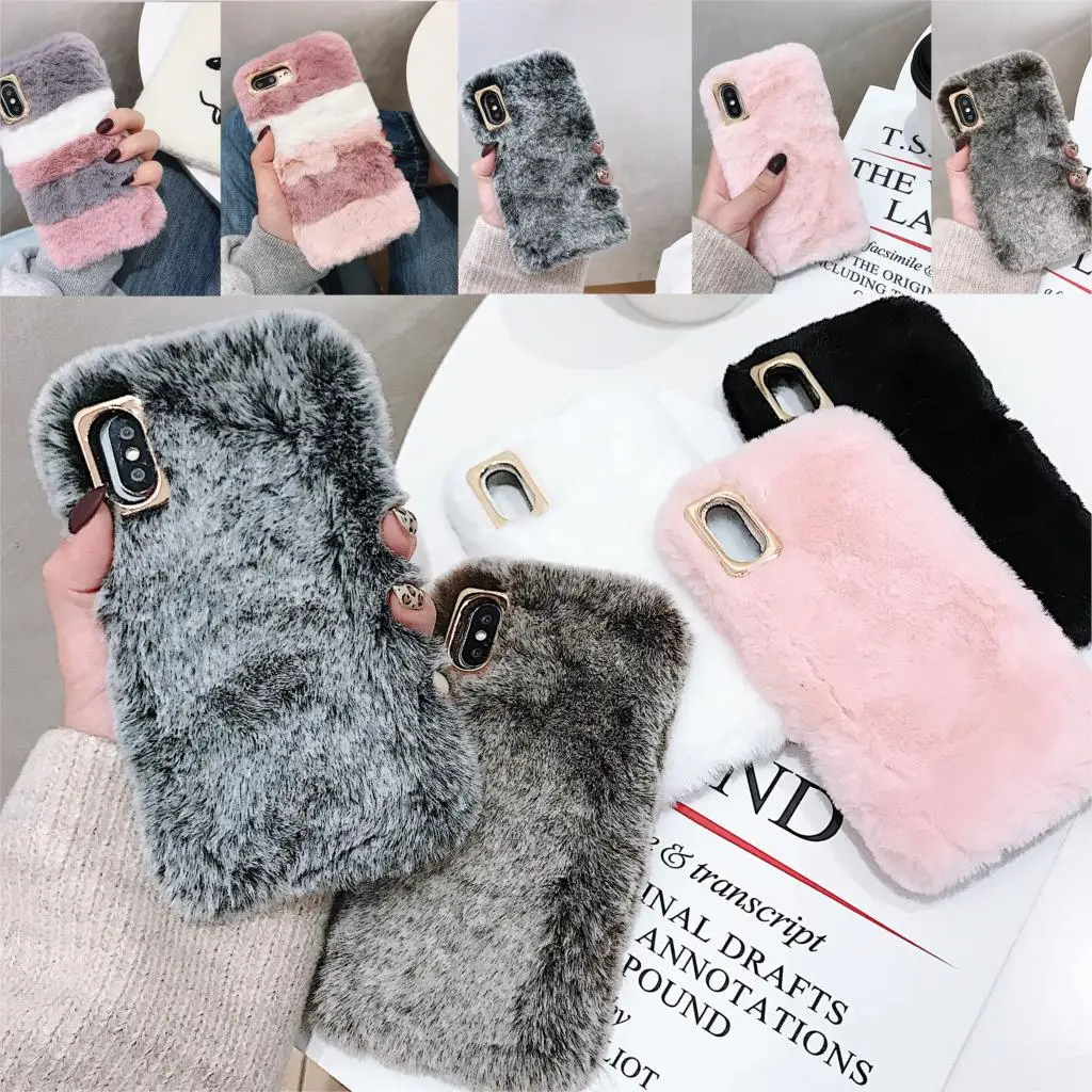 Кролик чехол для Xiaomi Redmi Примечание iPhone 7 6 Plus 5 iPad Pro 3 2 6A 5A S2 Y2 4A 4X 3X 3S плюшевая полоса